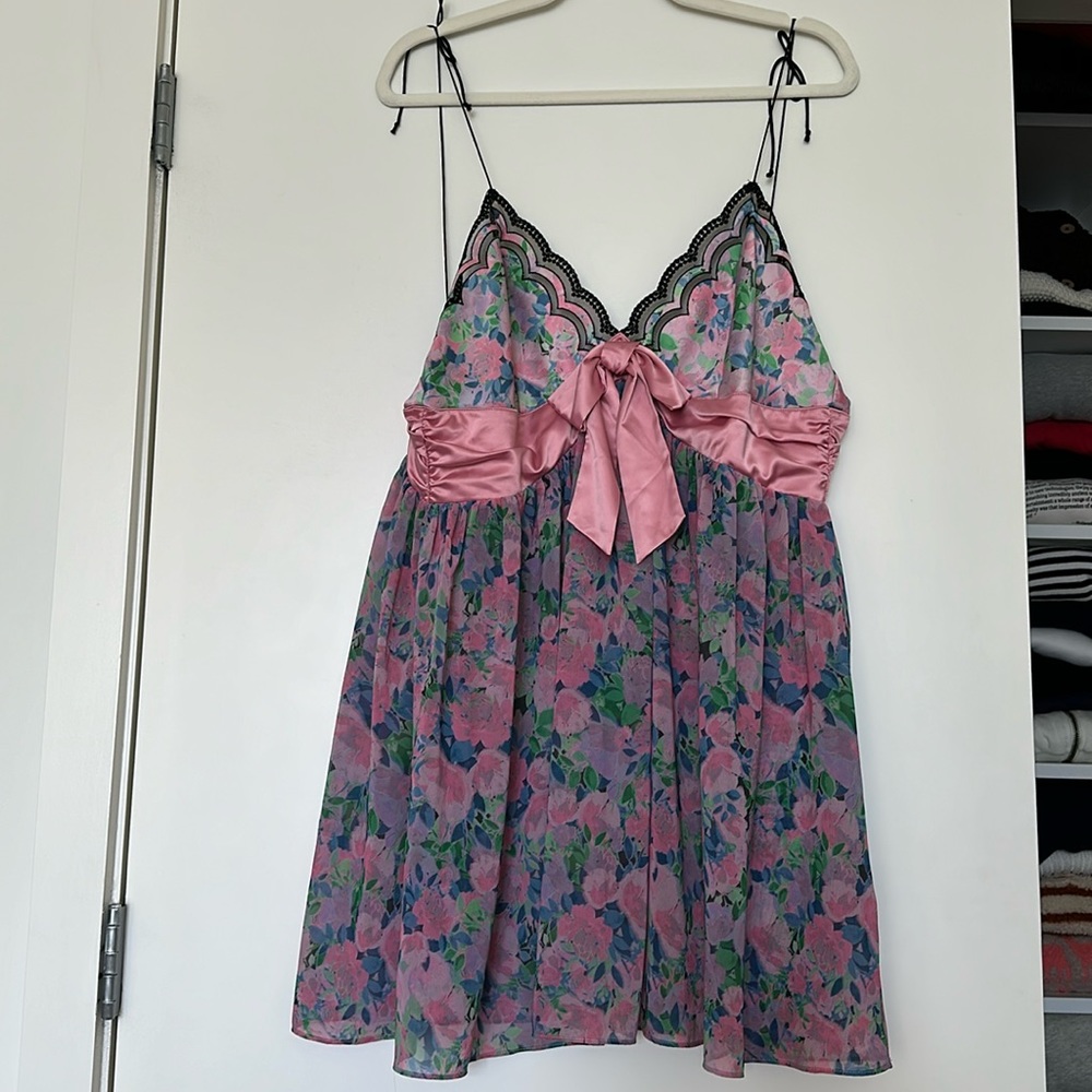 FOR LOVE & LEMONS SLIP DRESS